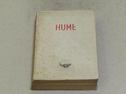 Hume - Adelchi Baratono - copertina