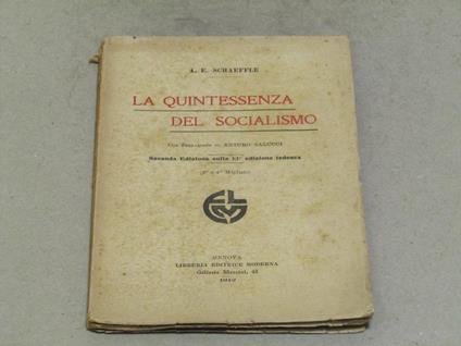 La Quintessenza Del Socialismo - copertina