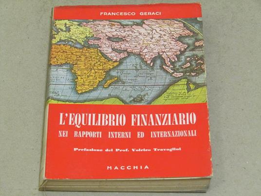 L' equilibrio finanziario nei rapporti interni ed esterni - Francesco Geraci - copertina