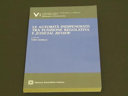 A cura di Carlo Iannello. Le autorità indipendenti tra funzione regolativa e judical review - copertina