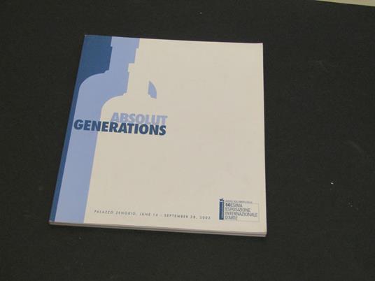 Aa. Vv. Absolut Generations - copertina