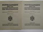 AA.VV. Mitteilungen der k.k. Zentral-Kommission für Denkmalpflege. Schroll. Completa. 1915