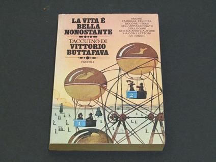 La vita è bella nonostante - Vittorio Buttafava - copertina