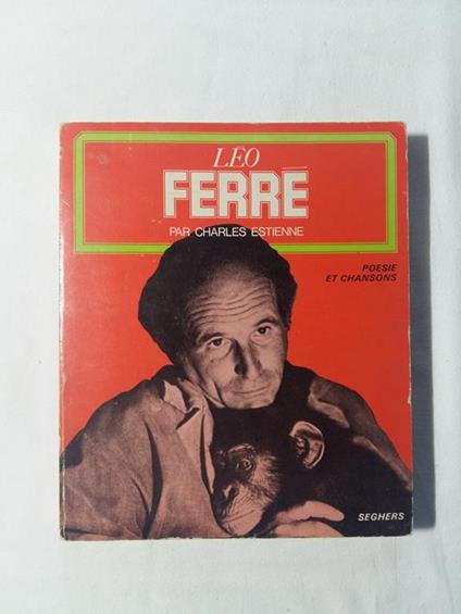 Léo Ferré. Seghers. 1976 - XVII - copertina