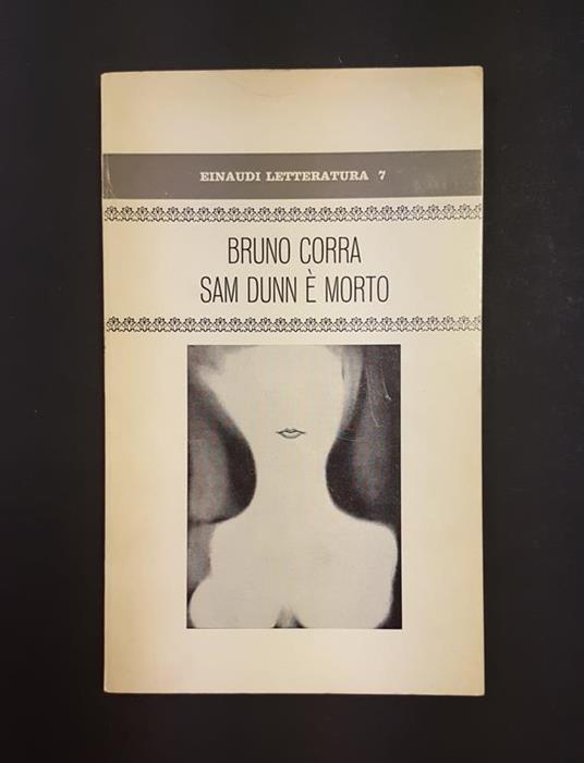 Sam Dunn è morto. Einaudi. 1970 - Bruno Corra - copertina