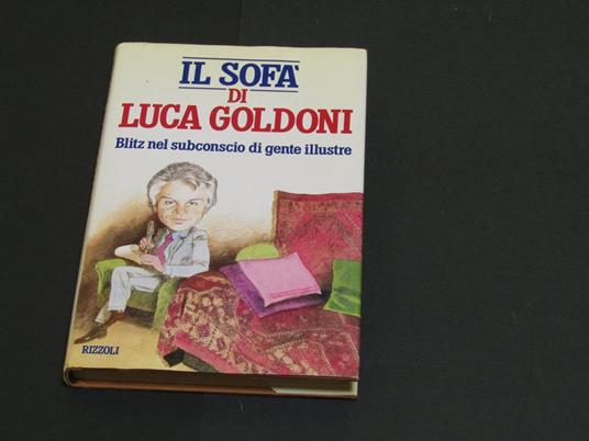 Il sofà di Luca Goldoni. Rizzoli. 1988 - I - Luca Goldoni - copertina