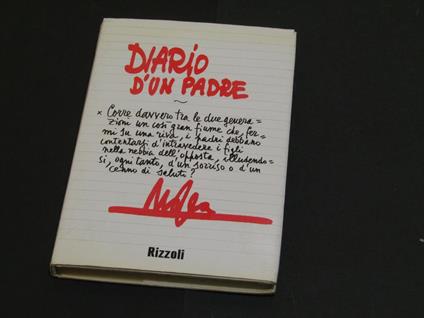 Diario d'un padre. Rizzoli. 1968 - I - Giovanni Mosca - copertina