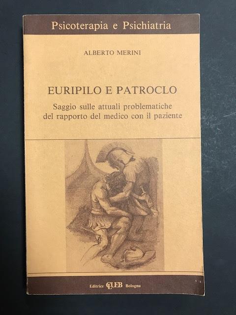 Euripilo e Patroclo. CLUEB. 1993 - Alberto Merini - copertina