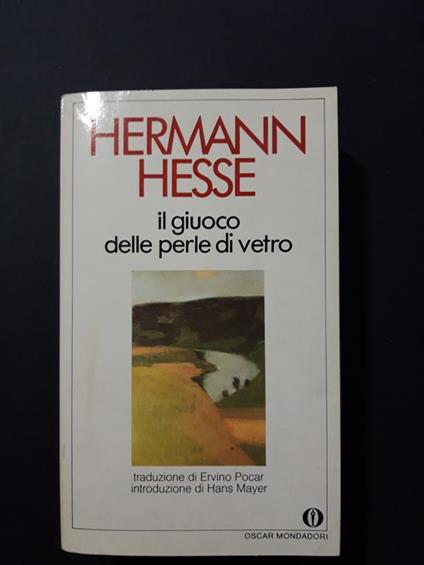 Il giuoco delle perle di vetro. Mondadori. 1991 - Hermann Hesse - copertina