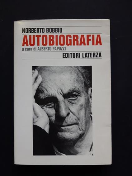 Autobiografia. Laterza. 1997-I - Norberto Bobbio - copertina