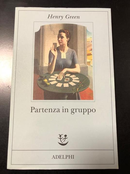 Partenza in gruppo. Adelphi 2006 - I - Henry Green - copertina