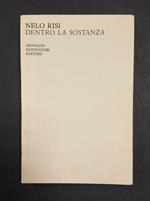 Risi Nelo. Dentro la sostanza. Mondadori. 1965 - I. Dedica dell'Autore all'occhiello