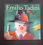 Emilio Tadini. I trittici. Studio Marconi. 1990. Dedica dell'Artista al frontespizio