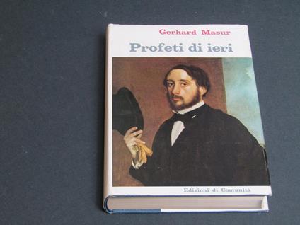 Profeti di ieri. Edizioni di Comunità. 1963 - copertina