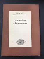 Introduzione alla economica. Einaudi. 1955