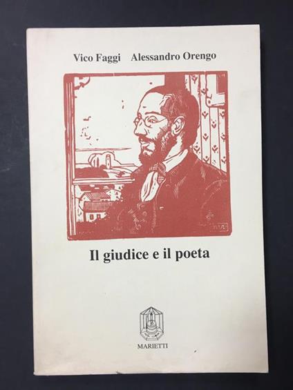 Aa.Vv. Il Giudice E Il Poeta. Marietti. 1991 - copertina