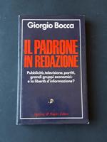 Il padrone in redazione. Sperling & Kupfer Editori. 1989 - II