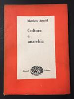 Cultura e anarchia. Einaudi. 1946