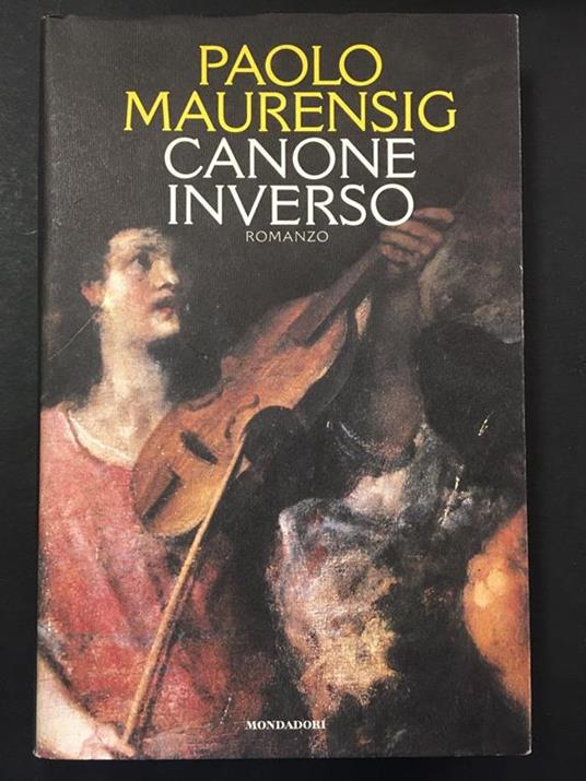 Canone inverso. Mondadori. 1996-I - Paolo Maurensig - copertina