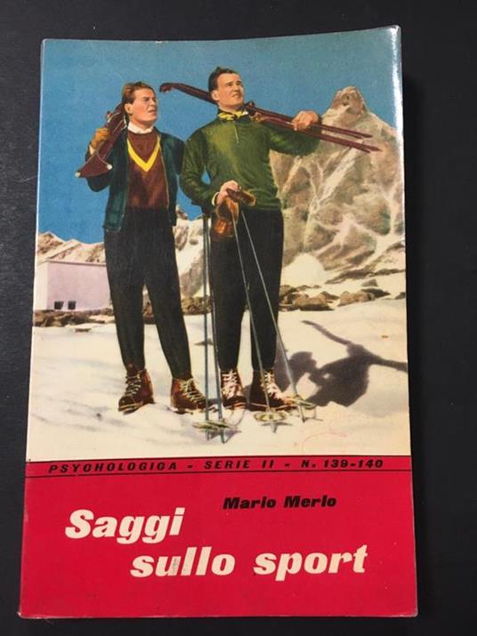 Saggi sullo sport. Edizioni Paoline. 1960 - Mario Merlo - copertina