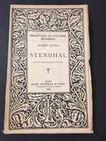Stendhal. Laterza. 1936
