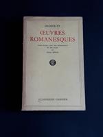 Oeuvres romanesques. Editions Garnier. 1951 - I