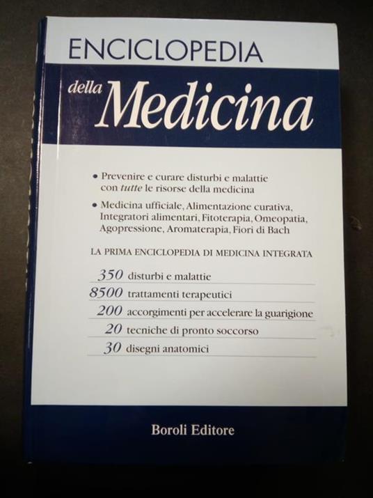 Aa.Vv. Enciclopedia Della Medicina. Boroli Editore. 2003-I - copertina