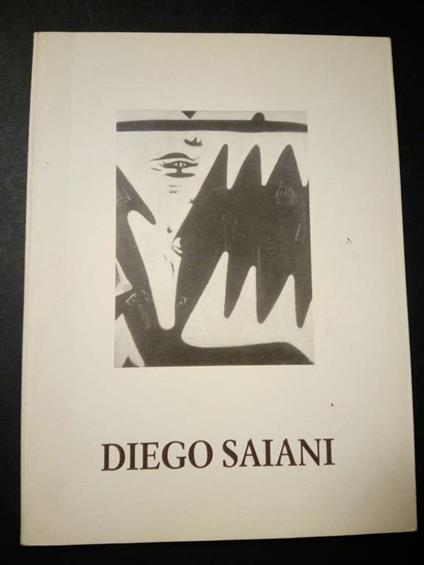 Diego Saiani. I colori non piangono. 1994 - Alessandra Ottieri - copertina