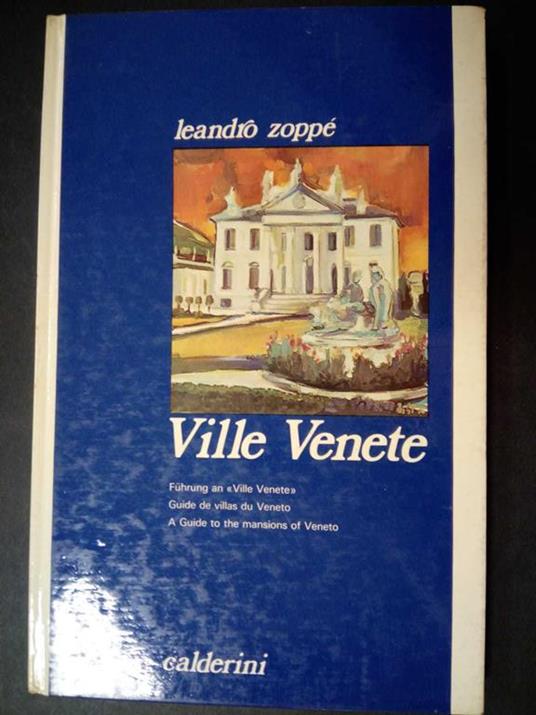 Ville Venete. Calderini. 1975-I - Leandro Zoppé - copertina