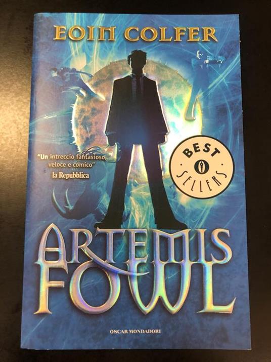 Artemis Fowl. Mondadori 2008 - Eoin Colfer - copertina