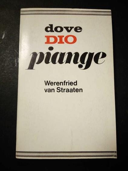 Dove dio piange. Città nuova editrice. 1986 - Werenfried Van Straaten - copertina