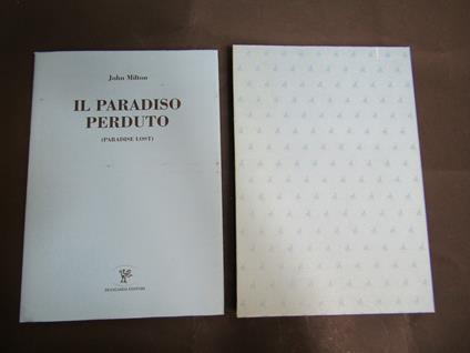 Milton John. Il paradiso perduto. Tranchida editori. 1991. con cofanetto - John Milton - copertina