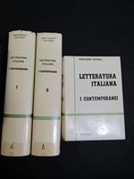 Aa.Vv. Letteratura Italiana. I Contemporanei. Marzorati. Voll. I-Ii-Iii. 1969