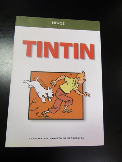 Tintin. La Repubblica 2003 - Hergé - copertina