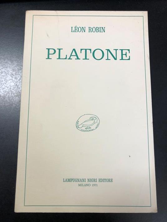 Robin Leon. Platone. Lampugnani Nigri Editore 1971 - I - Robin Long - copertina
