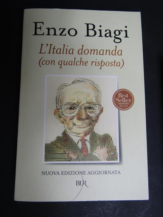 L' Italia domanda (con quale risposta). BUR. 2005-I - Enzo Biagi - copertina