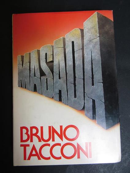 Masada. Mondadori. 1980 - Bruno Tacconi - copertina