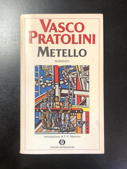 Metello. Mondadori 1980 - Vasco Pratolini - copertina