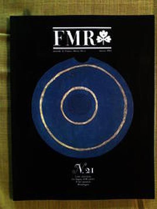 Aa.Vv. Fmr - Num. 21 - Marzo 1984 - copertina