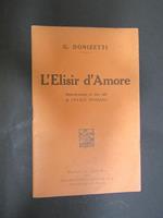 L' elisir d'amore. A. Barion. 1934