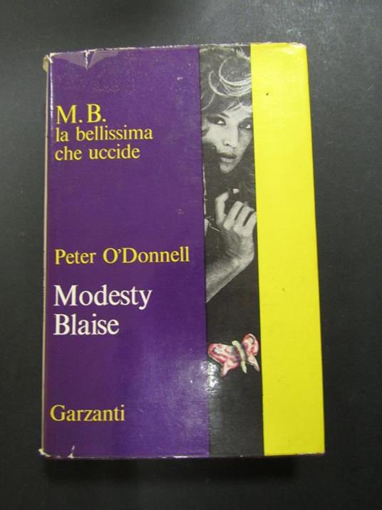 Modesty Blaise. Garzanti. 1965 - copertina