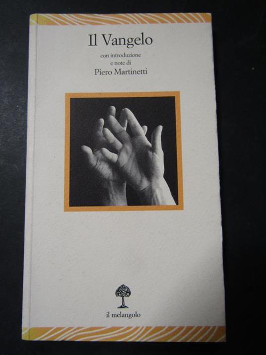 A cura di Il Vangelo. Il melangolo. 1998 - Alessandro Di Chiara - copertina