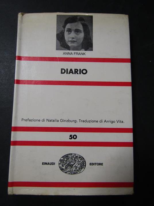 Diario. Einaudi. 1971 - Anne Frank - copertina