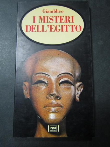 I misteri dell' Egitto. Red edizioni. 1995 - Giamblico - copertina