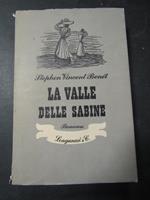 La valle delle sabine. Longanesi & C. 1948