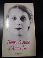 Henry & June. Bompiani 1987 - I