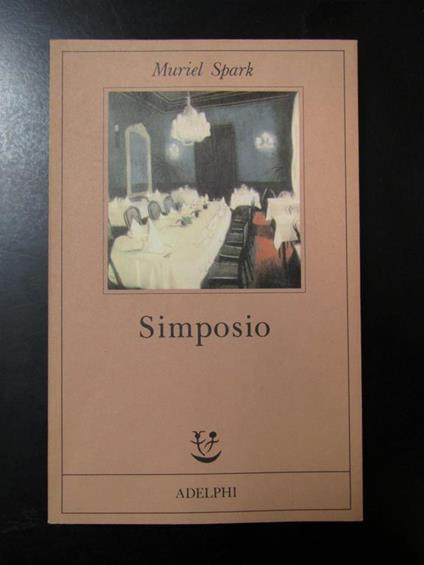 Simposio. Adelphi 1991 - Muriel Spark - copertina