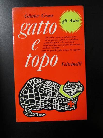 Gatto e topo. Feltrinelli 1967 - Günter Grass - copertina