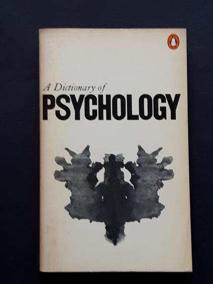 Drever James, A dictionary of psychology, Penguin Books, 1974 - copertina