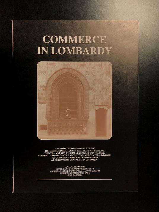 Commercio in Lombardia. 2 voll. Mediocredito lombardo 1986/1987 - copertina